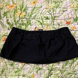 Black Swim Skirt